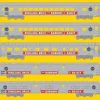 Micro-Trains 99401100 Z Ringling Bros Smooth-Side Passenger RTR (Set of 5) - Your Source for Gaming Essentials* Clearance