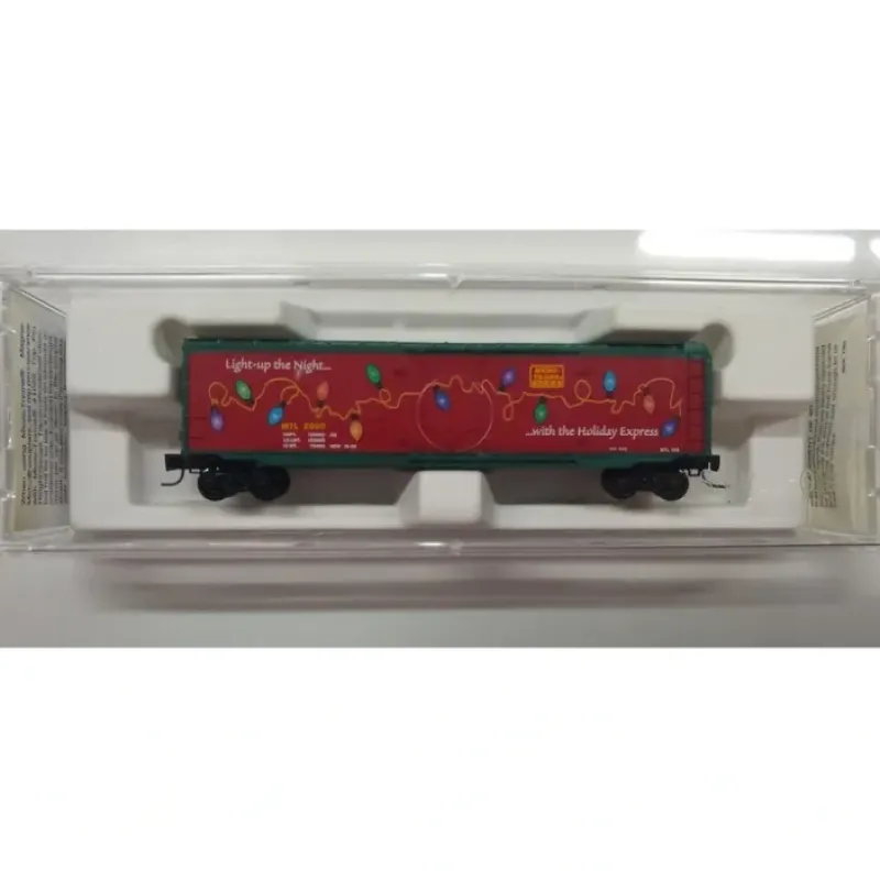 Outlet Micro-Trains 13621-2 Z Scale MTL Holiday 50' Standard Plug Door Boxcar #2000 NIB - Your Source for Gaming Essentials Trains