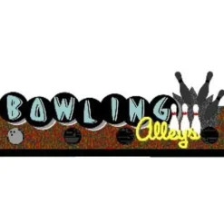 Miller Engineering 7081 HO/O Animated Neon Billboard Bowling Alleys - Your Source for Gaming Essentials* Sale