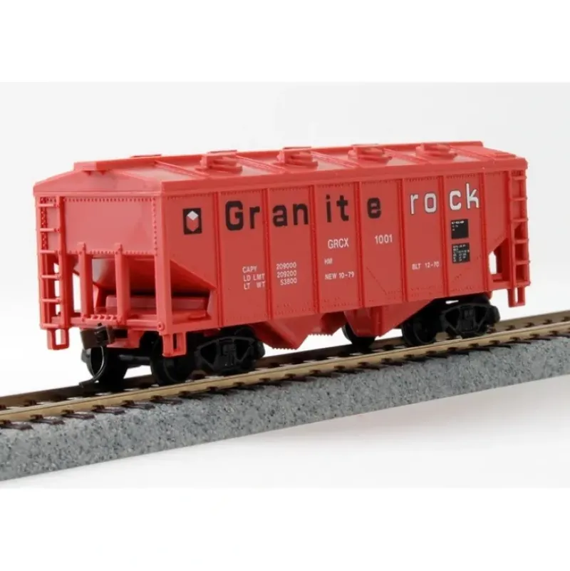 Model Power 98084 HO Granite Rock GRCX 36' 2 Bay Open Hopper - Your Source for Gaming Essentials* New