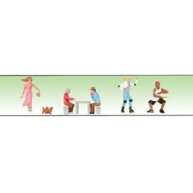 Model Power 6197 O People at the Park Figures (Set of 6) - Your Source for Gaming Essentials*