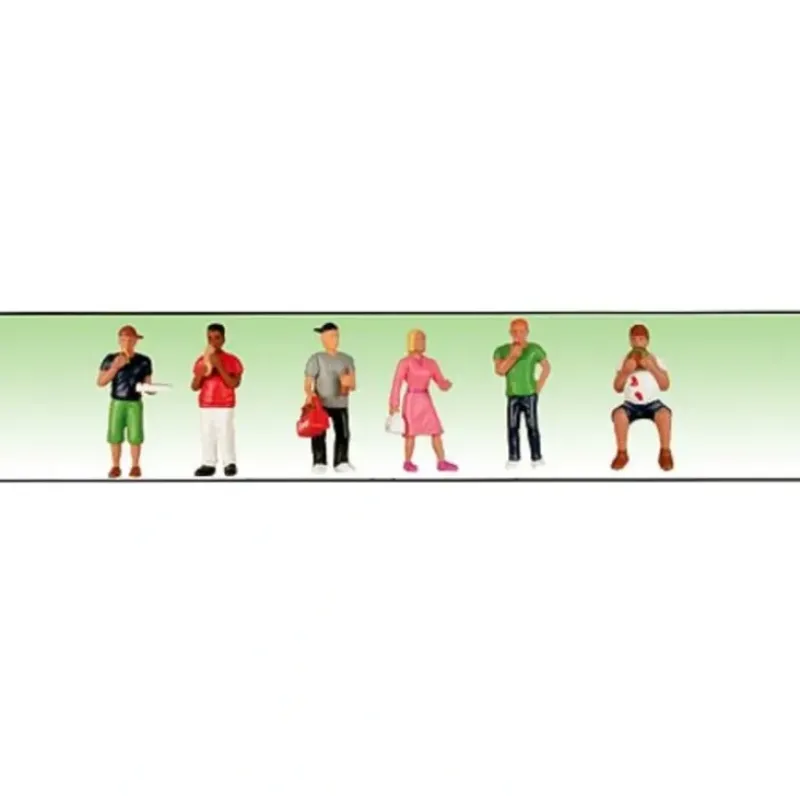 Model Power 6195 O/O27 People Eating Figures (Set of 6) - Your Source for Gaming Essentials* Outlet