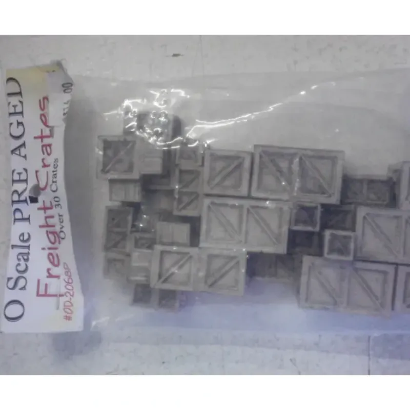 Model Tech Studios 0D2068P Over 30 Freight Crates - Your Source for Gaming Essentials* New
