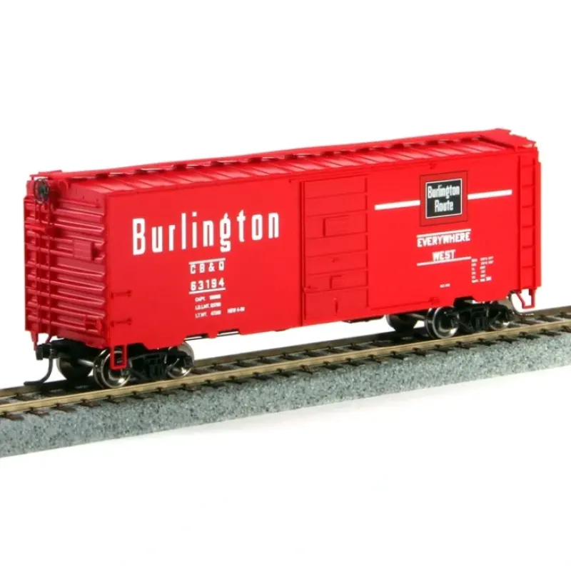 MTH 85-74085 Chicago, Burlington & Quincy HO Scale 40 PS-1 Boxcar #63198 - Your Source for Gaming Essentials* Hot