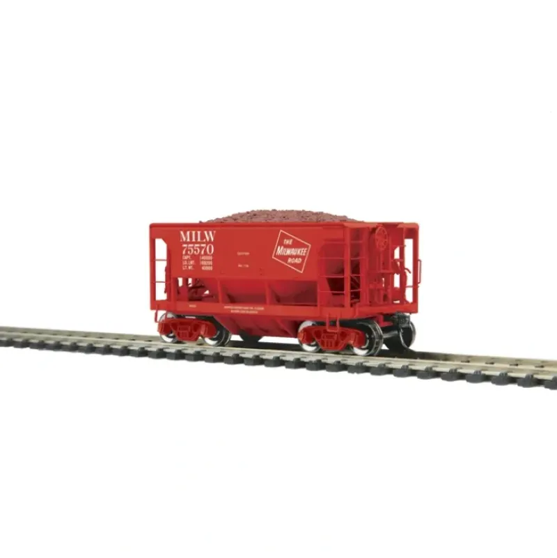 MTH 80-97039 HO Milwaukee Road 70-Ton Center Discharge Ore Car #75570 - Your Source for Gaming Essentials* Hot