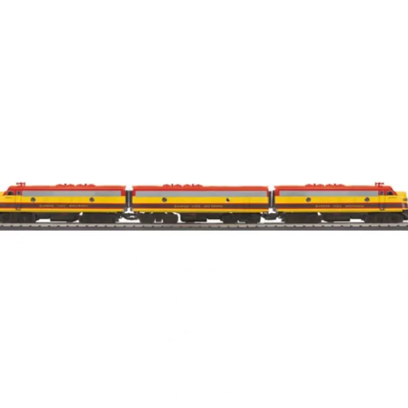 MTH 30-20036-1 Kansas City Southern F-3 ABA O Gauge Diesel Train Set w/PS2 - Your Source for Gaming Essentials*
