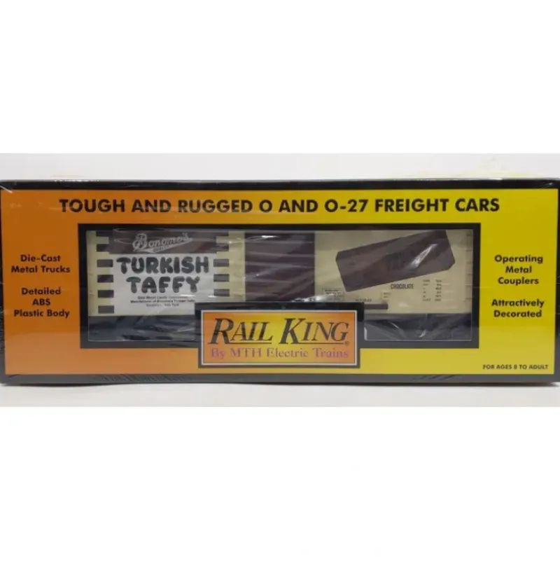 MTH 30-74128 O Gauge Bonomo Taffy-Chocolate Boxcar LN/Box - Your Source for Gaming Essentials* Discount
