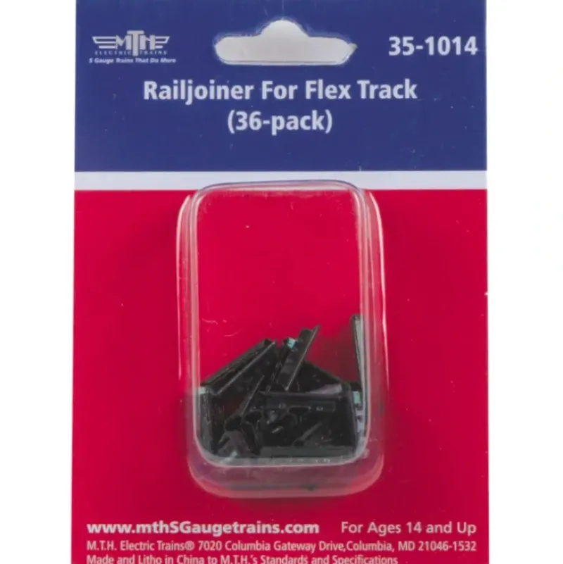 MTH 35-1014 S Railjoiner For Flex Track (36) - Your Source for Gaming Essentials* Outlet