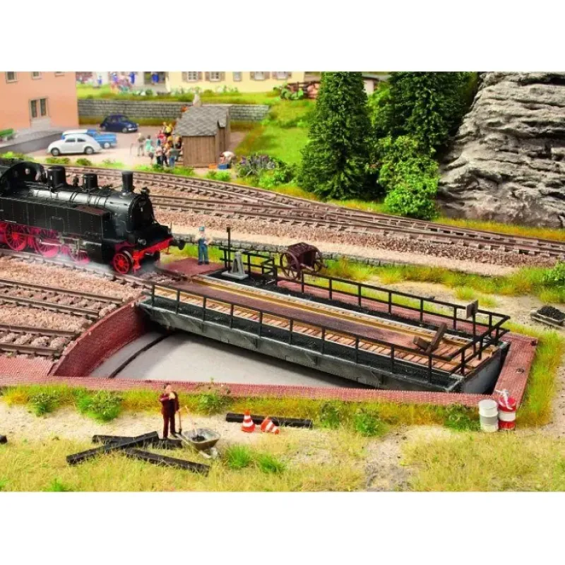 Outlet Noch 66250 HO Motorized Segment Turntable Assembled Standard DC/DCC 2/3-Rail - Your Source for Gaming Essentials Trains