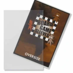 Cards>Oversize 82x124mm Clear Non-Glare Board Game Sleeves (50) - Your Source for Gaming Essentials