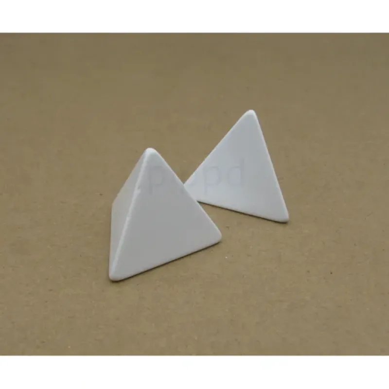 Dice>Pack of 2 Jumbo 27mm Blank Four-Sided D4 RPG Dice - White - Your Source for Gaming Essentials