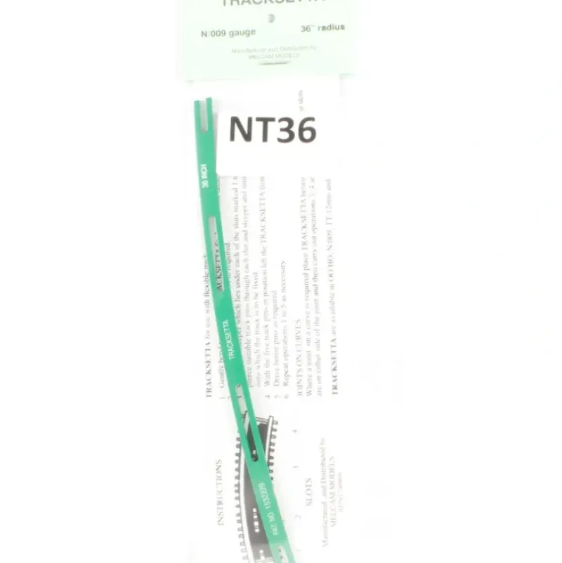 Peco NT-36 N Tracksetta Track Laying Template - 36" 91.5cm Radius Curve - Your Source for Gaming Essentials* Discount