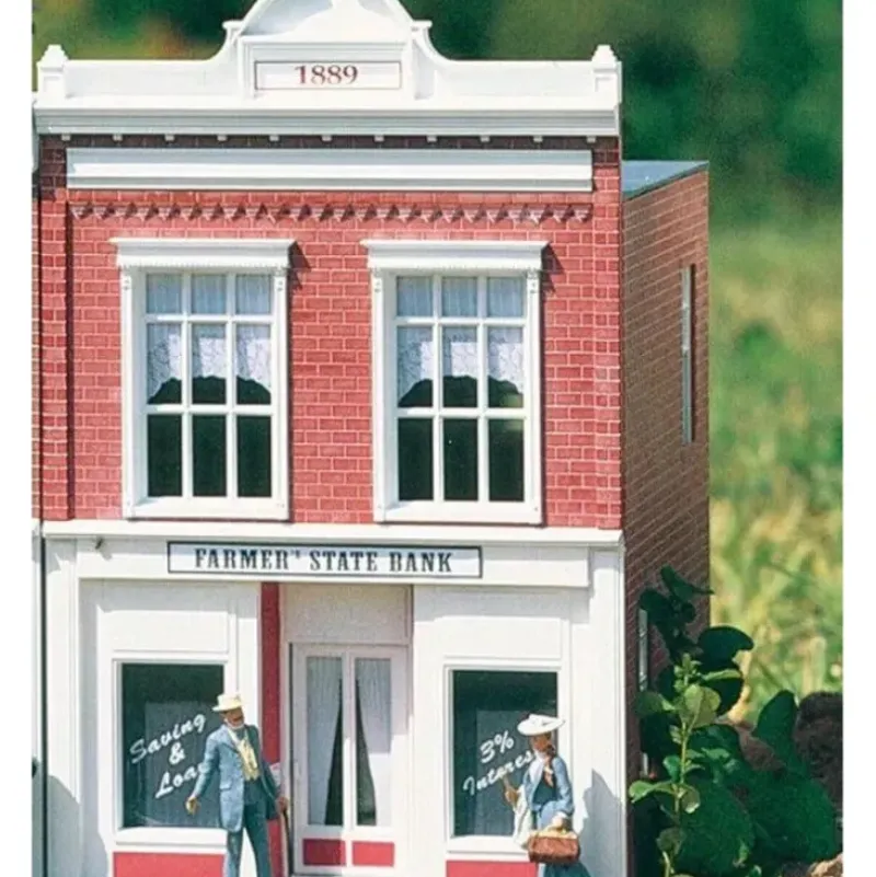 Piko 62257 Farmer's State Bank Building Kit - Your Source for Gaming Essentials* Best