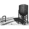 Plastruct 2009 N 5" x 3" x 5" Hemi Bottom Water Tank Kit - Your Source for Gaming Essentials* Outlet