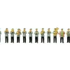 Preiser 24611 HO Rifle Association Band Figures (Set of 12) - Your Source for Gaming Essentials* Discount