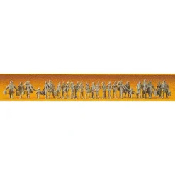 Preiser 16325 HO Unpainted Railway Personnel & Passengers Plastic Figure Kit - Your Source for Gaming Essentials*