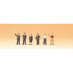 Preiser 88528 Z DB Railroad Personnel Figures (Set of 6) - Your Source for Gaming Essentials* New