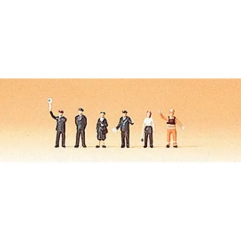 Preiser 88528 Z DB Railroad Personnel Figures (Set of 6) - Your Source for Gaming Essentials* New