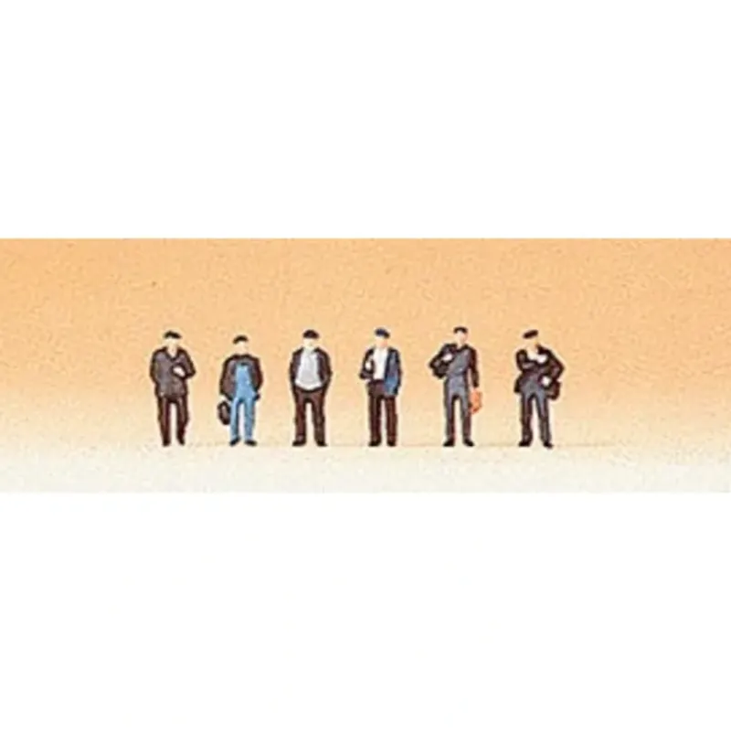 Preiser 88530 Z Industrial Worker & Dockers Figures (Set of 6) - Your Source for Gaming Essentials* Online