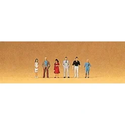 Preiser 88516 Z Standing Passers-By Figures (Set of 6) - Your Source for Gaming Essentials* Hot
