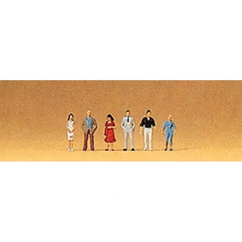 Preiser 88516 Z Standing Passers-By Figures (Set of 6) - Your Source for Gaming Essentials* Hot