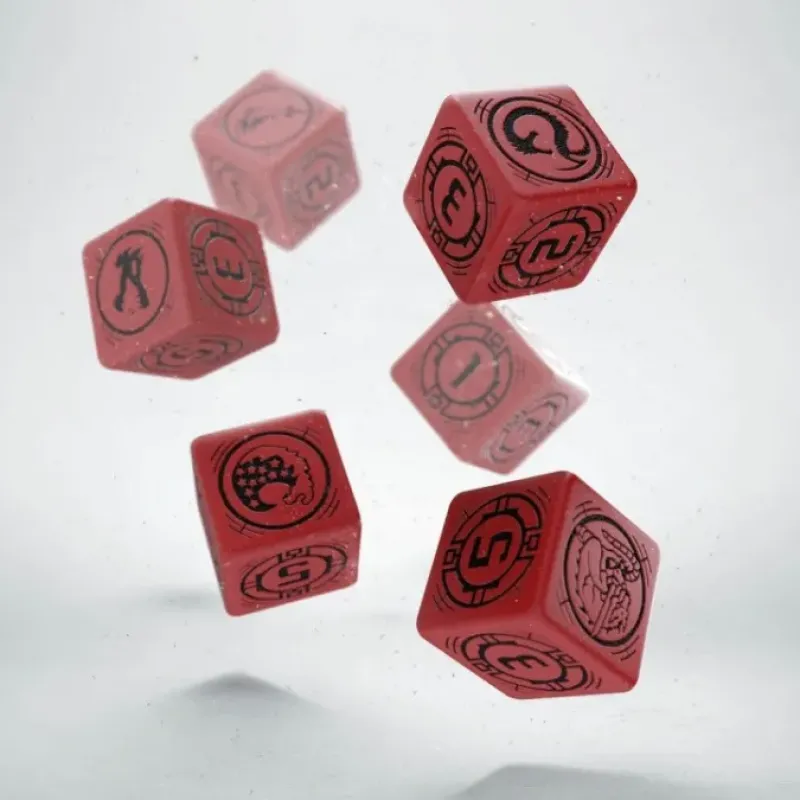 Dice>Q-Workshop Battletech House Kurita D6 Dice Set (6 Piece Set) - Your Source for Gaming Essentials