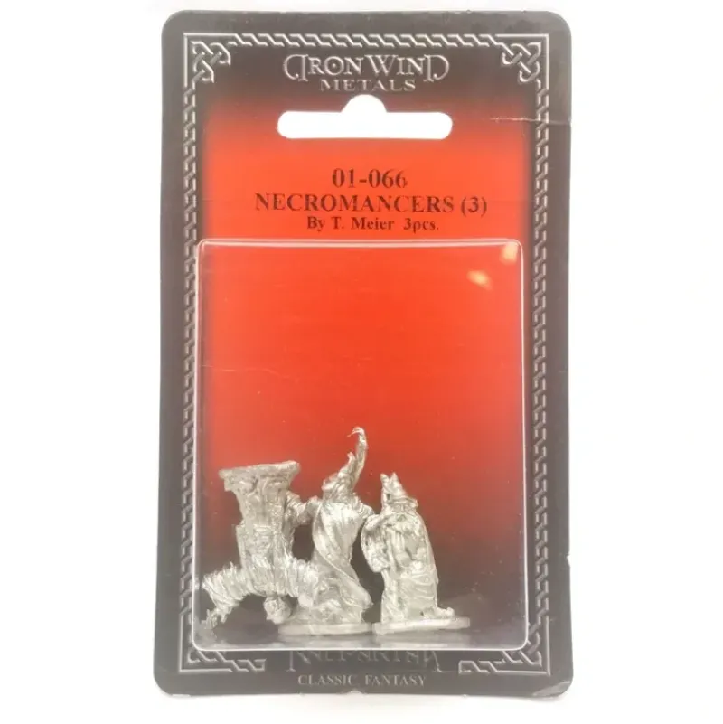 Ral Partha Necromancers (3 Pieces) 01-066 Unpainted Classic Fantasy Metal Figure - Your Source for Gaming Essentials* Sale
