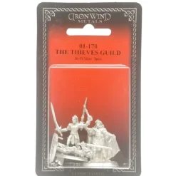 Tabletop Miniatures>Ral Partha Thieves Guild, Guild Master and 2 Associates #01-170 Unpainted Metals - Your Source for Gaming Essentials