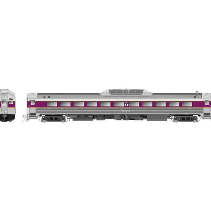 Rapido Trains 16563 HO Massachusetts Bay Transportation Budd RDC-1 No Number - Your Source for Gaming Essentials*