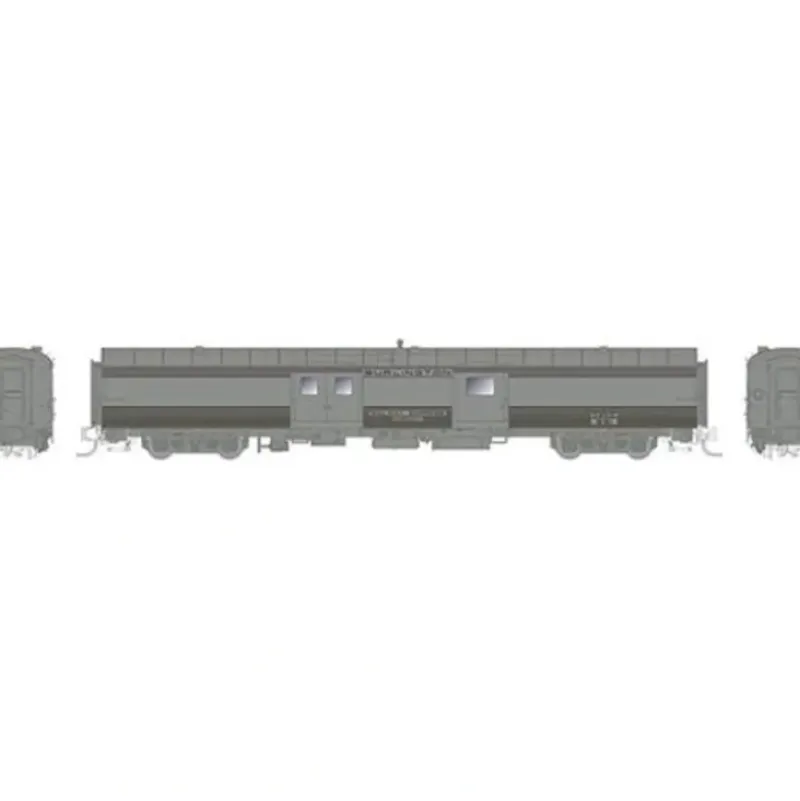 Rapido Trains 506012 N Chicago, Burlington & Quincy 73' Smooth Side Baggage #993 - Your Source for Gaming Essentials* Sale