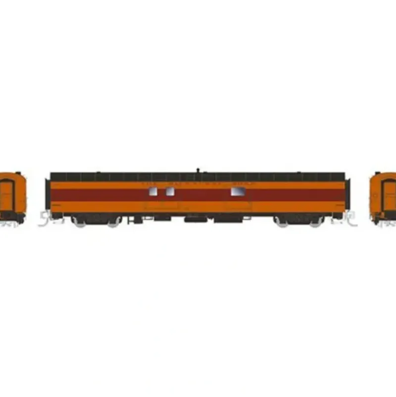 Rapido Trains 506032 N Milwaukee Road 73' Smooth Side Baggage-Express #1332 - Your Source for Gaming Essentials* Hot