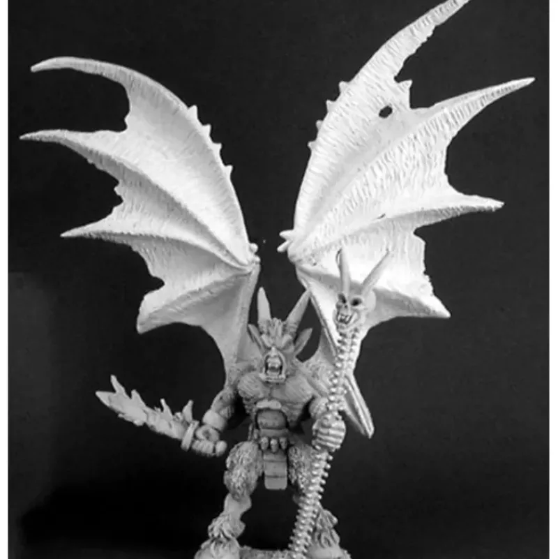 Reaper Miniatures Abyst, Demon Lord #03121 Dark Heaven Legends Unpainted Metal - Your Source for Gaming Essentials* Hot