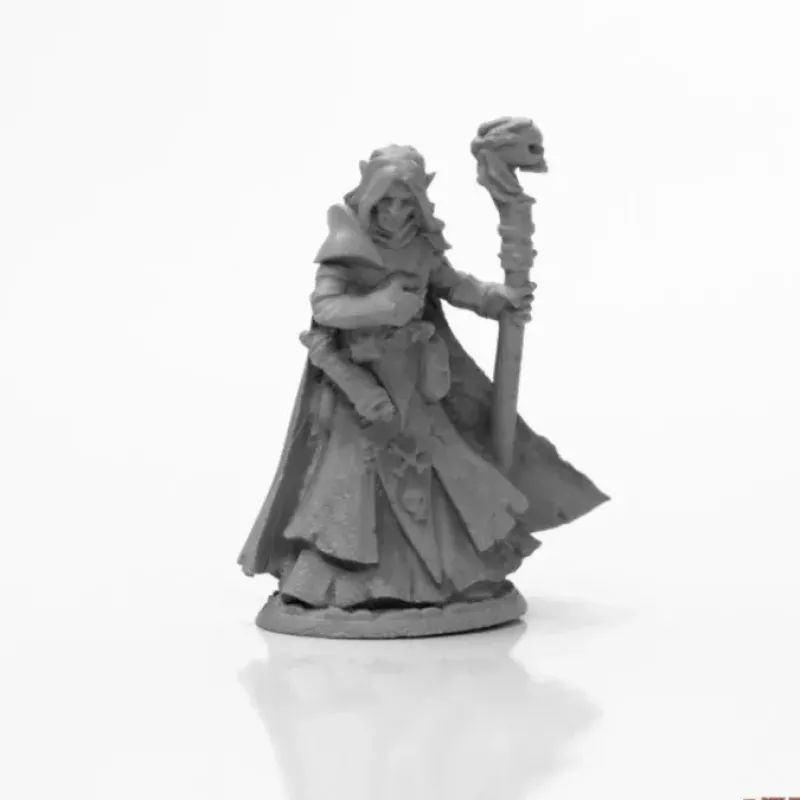 Tabletop Miniatures>Reaper Miniatures Dark Elf Male Wizard #03982 DHL Unpainted Metal Figure - Your Source for Gaming Essentials