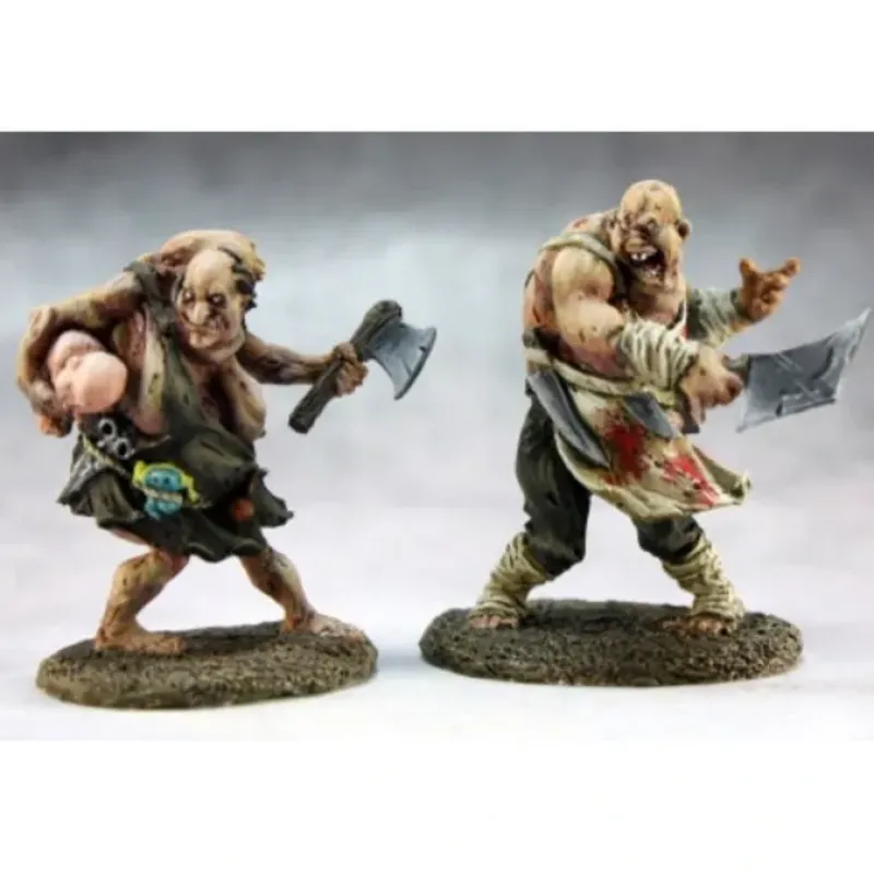 Tabletop Miniatures>Reaper Miniatures Dreg Butchers 03688 Dark Heaven Legends Unpainted Metal Figure - Your Source for Gaming Essentials