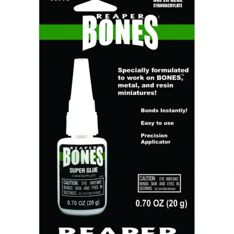 Tabletop Miniatures>Reaper Miniatures 20g Super Glue #00995 for Bones Metal and Resin Mini Figures - Your Source for Gaming Essentials