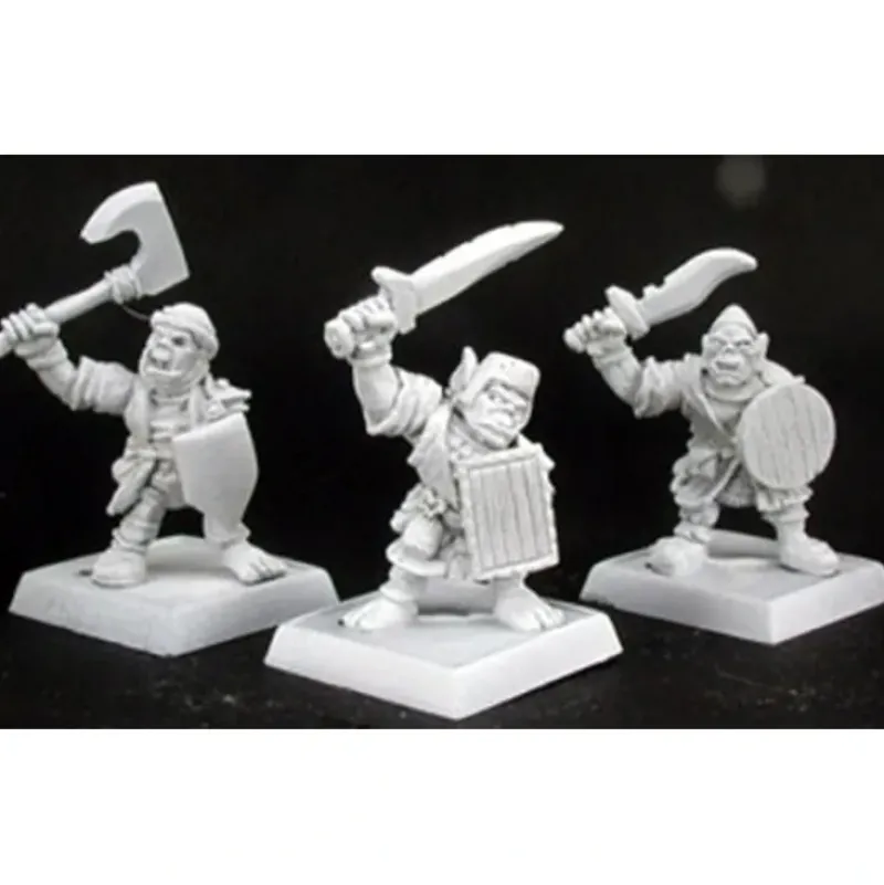 Reaper Miniatures Goblin Warriors (9) Reven Grunt #06167 Warlord Army Unpainted - Your Source for Gaming Essentials*