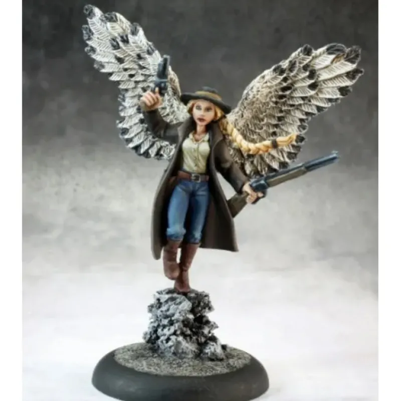 Tabletop Miniatures>Reaper Miniatures Gunslinger, Dyom Winner #03641 Dark Heaven Unpainted Metal - Your Source for Gaming Essentials
