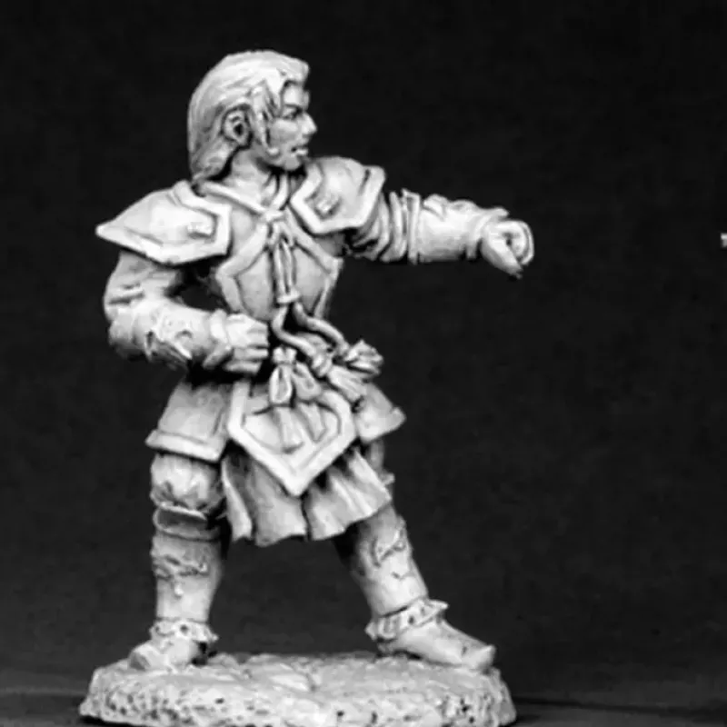 Tabletop Miniatures>Reaper Miniatures Iron Fist, Male Monk #02628 Dark Heaven Unpainted Metal - Your Source for Gaming Essentials
