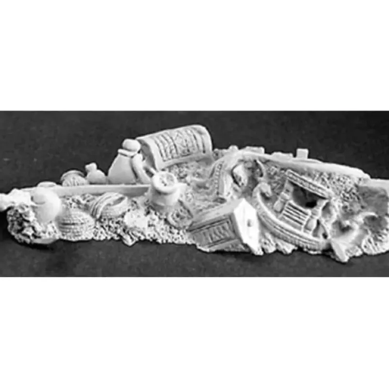 Tabletop Miniatures>Reaper Miniatures Large Egyptian Treasure #03112 Dark Heaven Unpainted Metal - Your Source for Gaming Essentials
