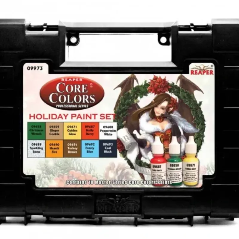 Tabletop Miniatures>Reaper Miniatures Master Series Paints #09973 Holiday Colors for Mini Figures - Your Source for Gaming Essentials