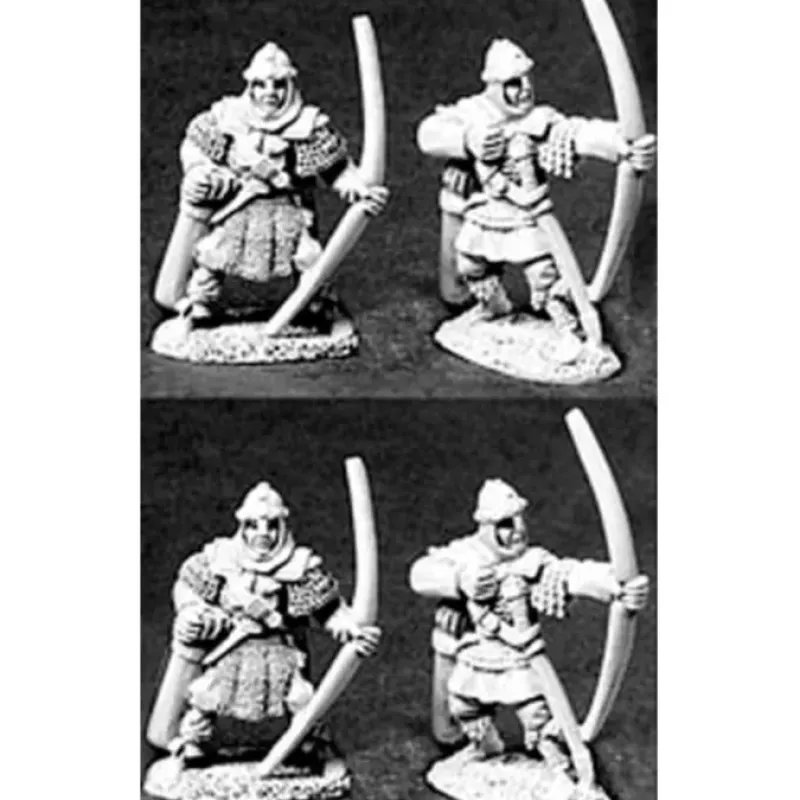 Tabletop Miniatures>Reaper Miniatures Men At Arms- Anhurain Archers 4 Pcs #06030 Dark Heaven Legends - Your Source for Gaming Essentials