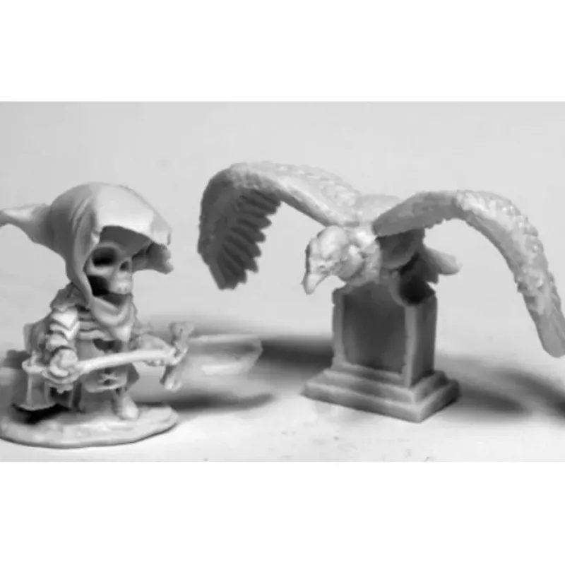Tabletop Miniatures>Reaper Miniatures Mr. Bones & Buzzy #77485 Bones Unpainted Plastic Mini Figure - Your Source for Gaming Essentials