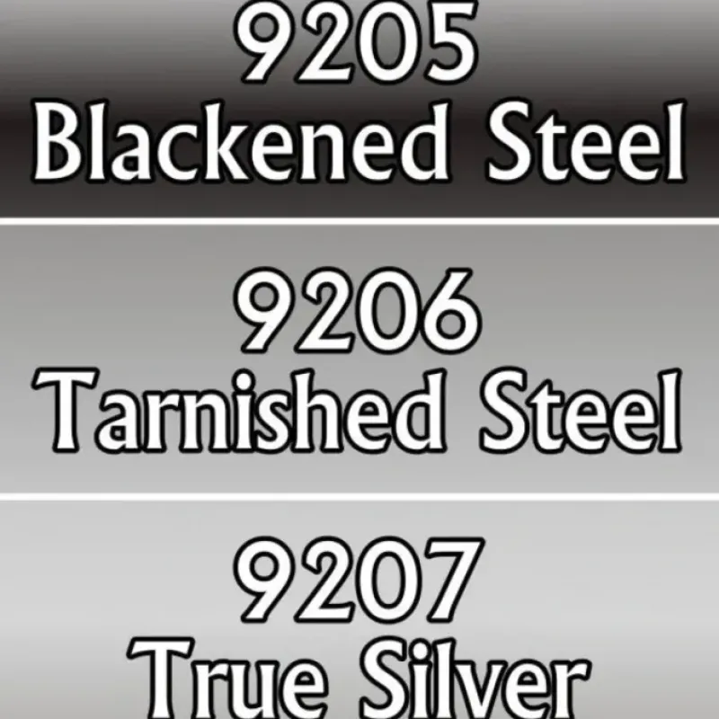 Tabletop Miniatures>Reaper Miniatures Natural Steel #09769 Master Series Triads 3 Pack .5oz Paint - Your Source for Gaming Essentials