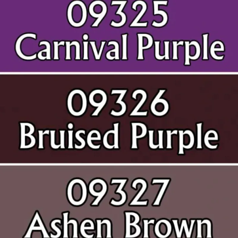 Tabletop Miniatures>Reaper Miniatures Purples #09813 Master Series Triads 3 Pack .5oz Paint - Your Source for Gaming Essentials