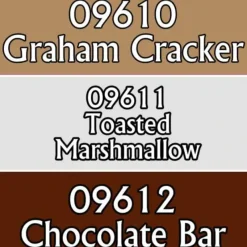 Tabletop Miniatures>Reaper Miniatures Smores Colors #09805 Master Series Triads 3 Pack .5oz Paint - Your Source for Gaming Essentials