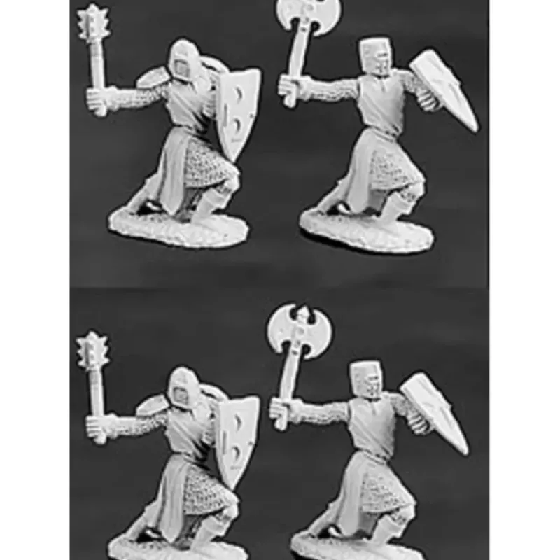 Tabletop Miniatures>Reaper Miniatures Templar Knights 4 Pieces #06036 Dark Heaven Legends Army Packs - Your Source for Gaming Essentials