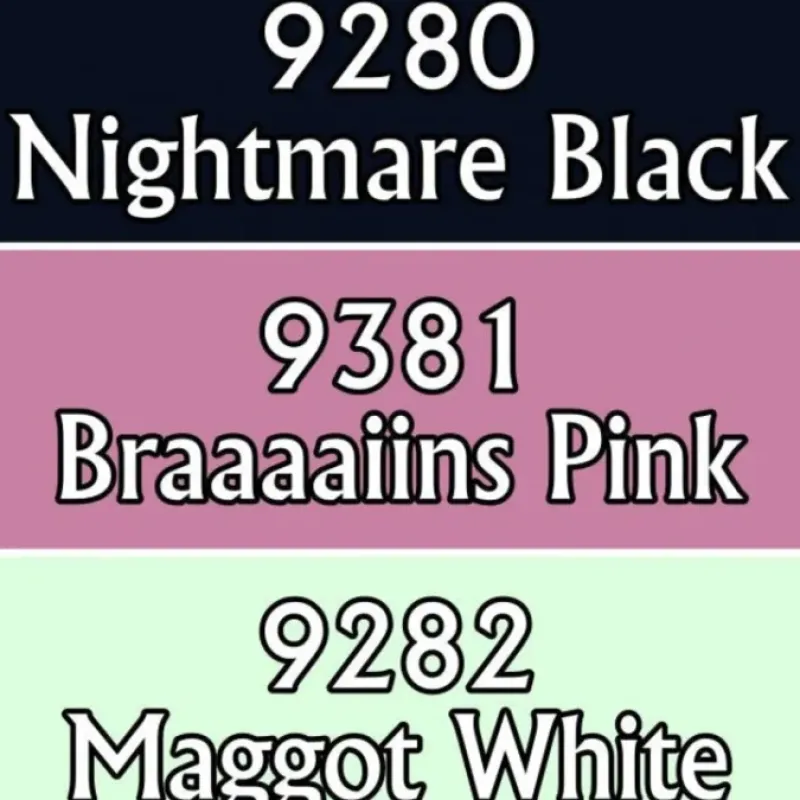 Tabletop Miniatures>Reaper Miniatures Undead Colors #09794 Master Series Triads 3 Pack .5oz Paint - Your Source for Gaming Essentials