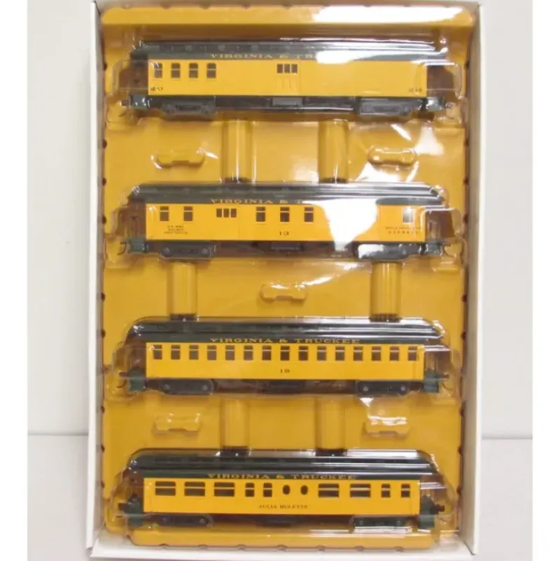 Roundhouse 84826 HO Virginia & Truckee RTR 50' Overland Passenger (Set of 4) - Your Source for Gaming Essentials* Hot
