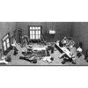 Scale Structures 7203 HO General Store Interior & Exterior Master Touch Interior - Your Source for Gaming Essentials* Clearance