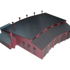 Scale University 1000 5 Stall wooden roundhouse Kit - Your Source for Gaming Essentials* Clearance
